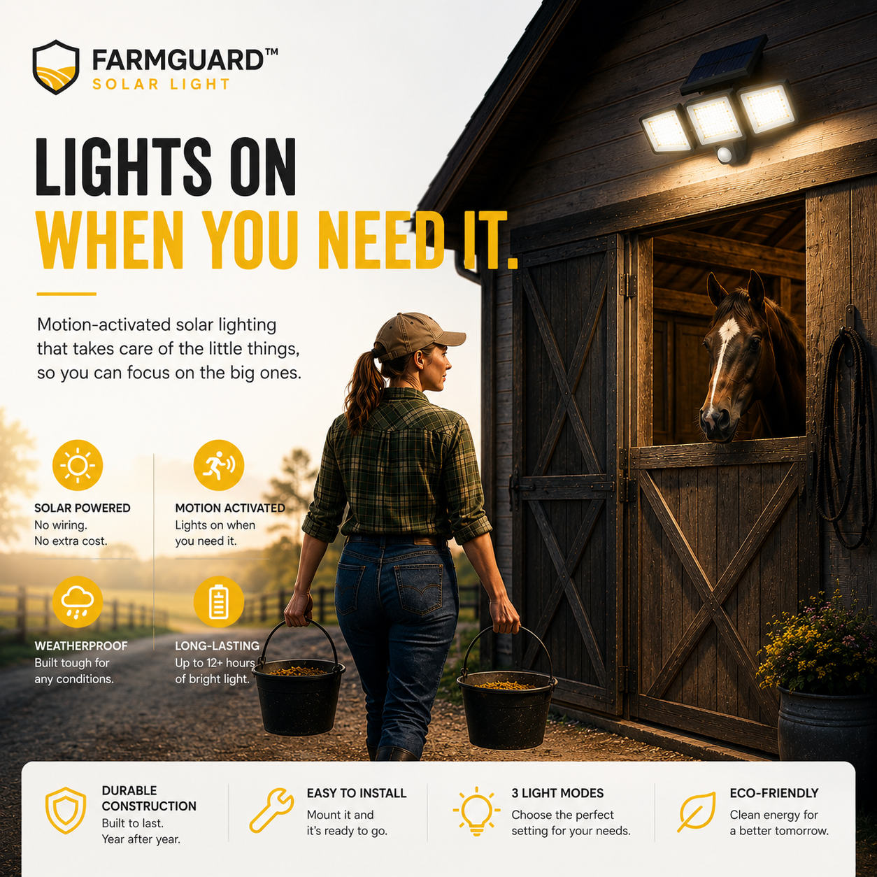 farm lights