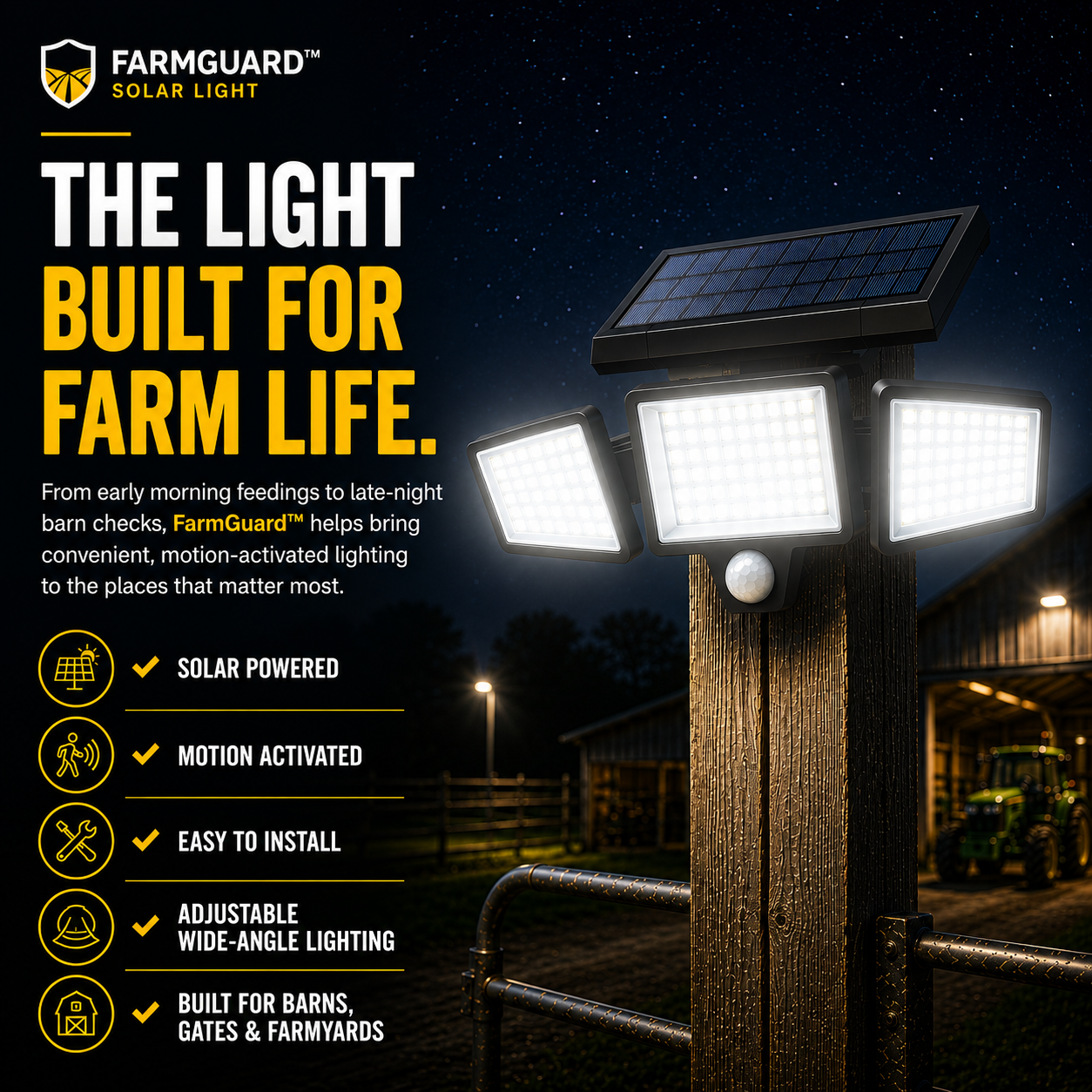farm lights