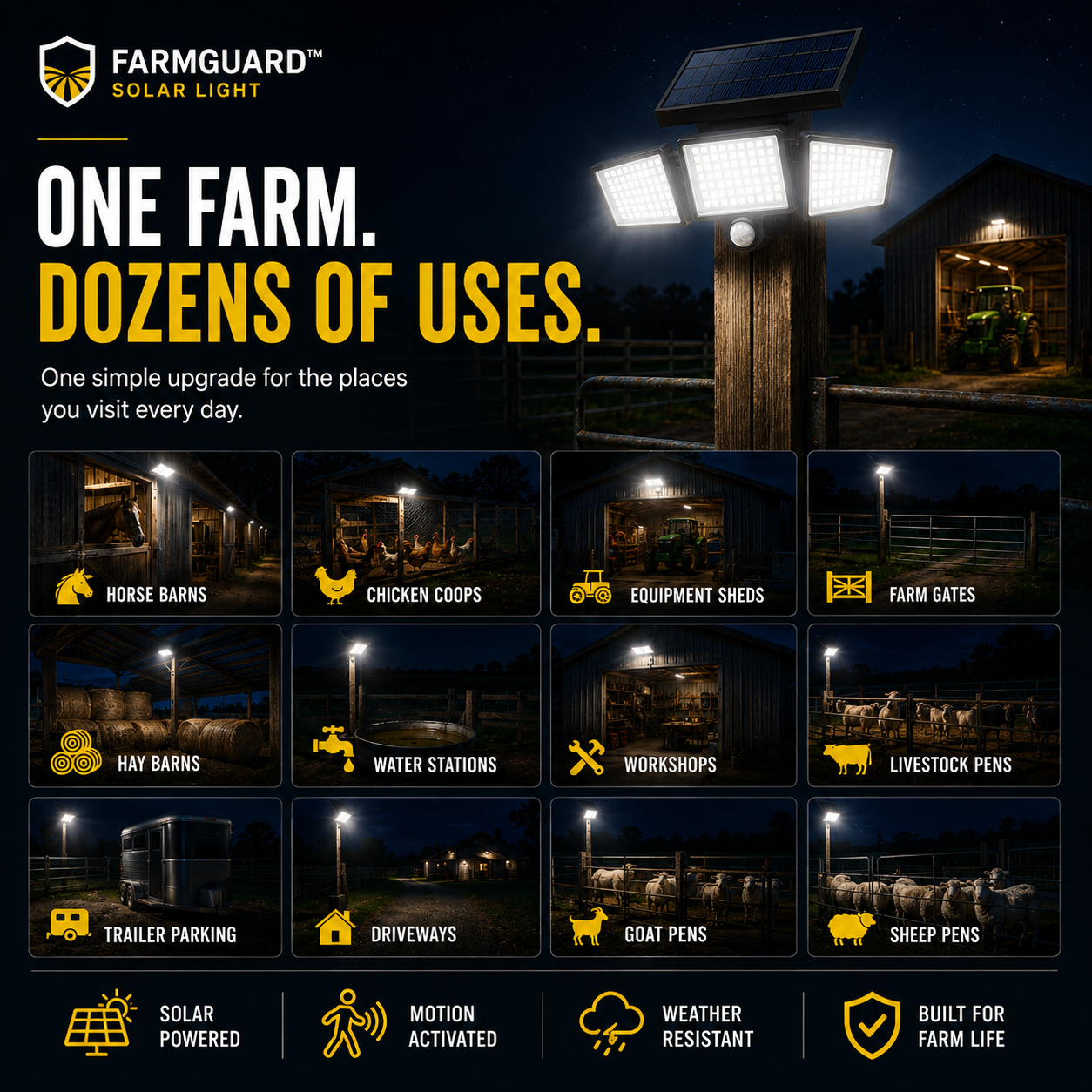 farm lights
